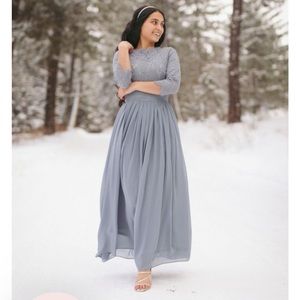 Dainty Jewell’s Maxi Bridesmaid Dress